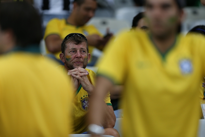 2014.7.8 ブラジルW杯準決勝 ブラジル 1－7 ドイツ