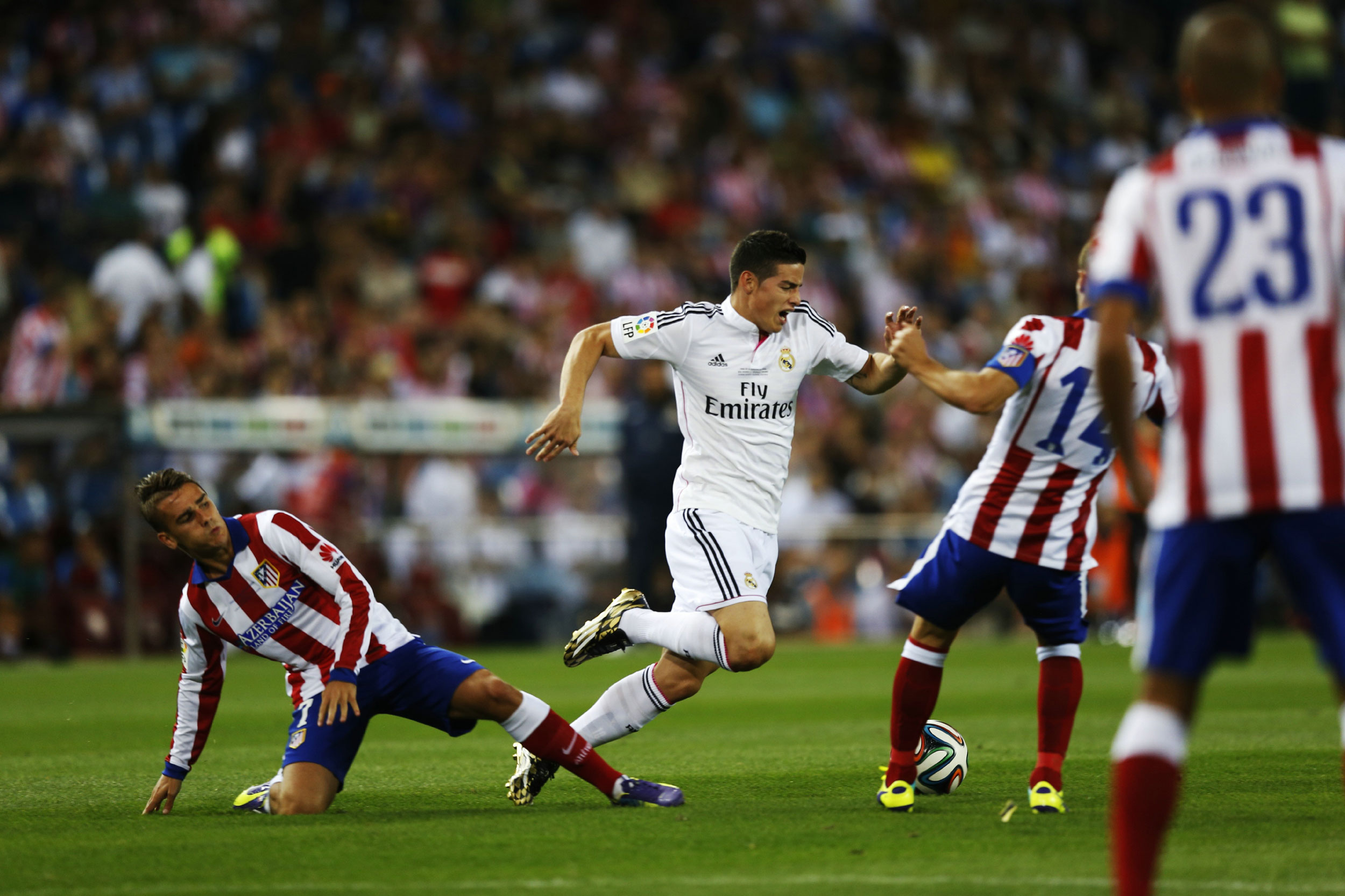 2014.8.22 スペイン・スーペルコパ第2戦 アトレティコ・マドリード 1－0 レアル・マドリード