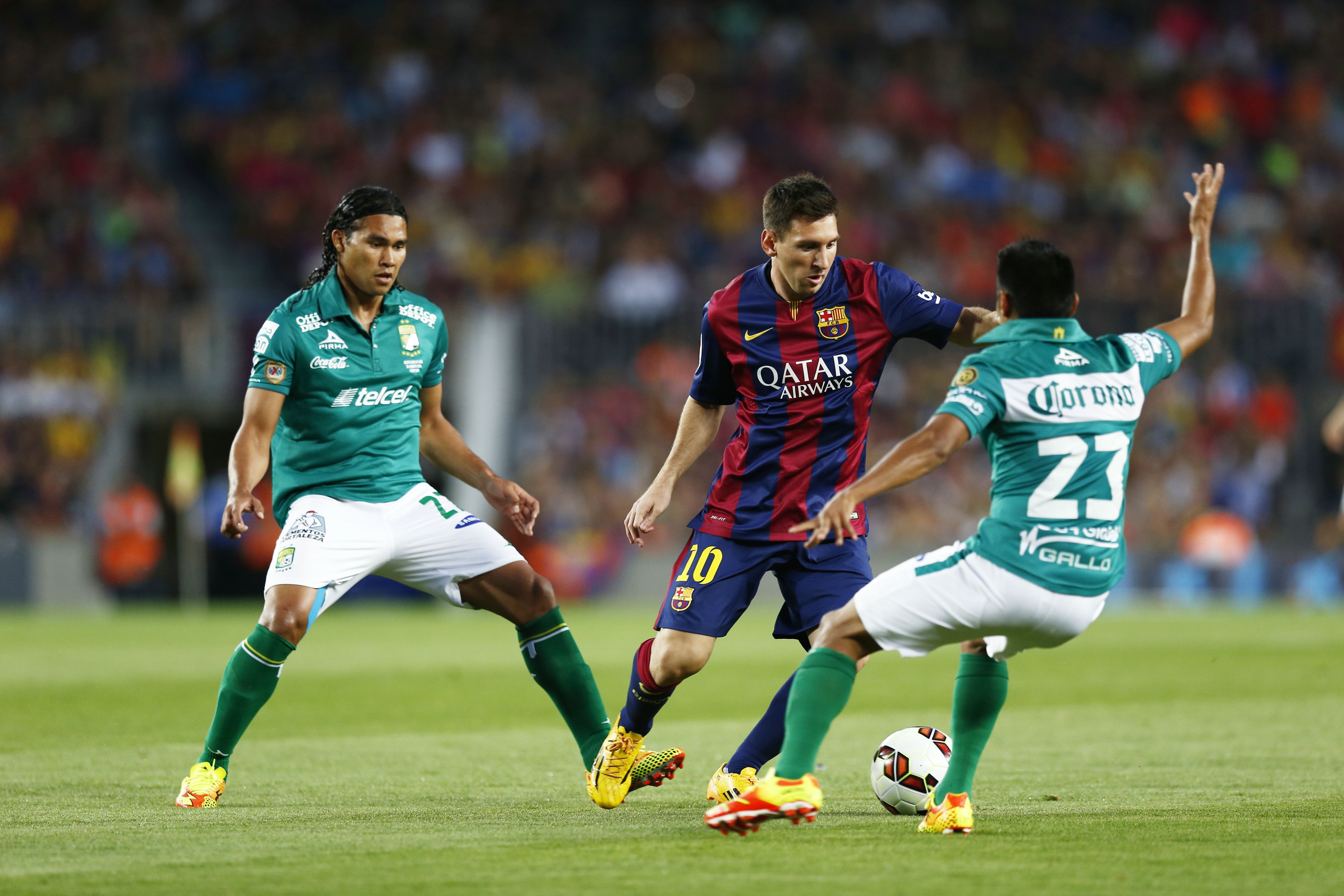 2014.8.18 プレシーズンマッチ　バルセロナ6－0レオン