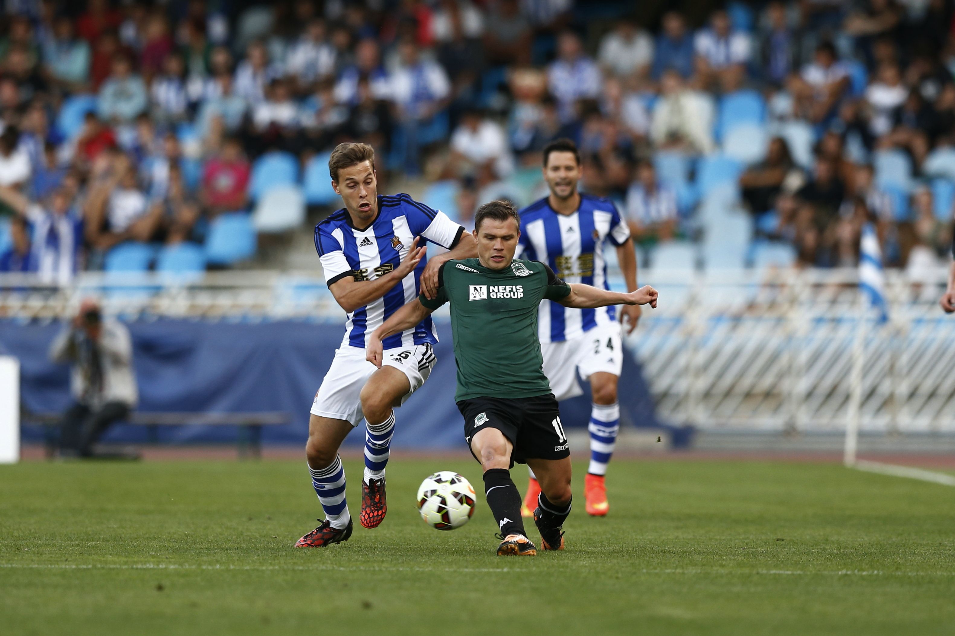 2014.8.22 ヨーロッパリーグプレーオフ第1戦　レアル・ソシエダ 1－0クラスノダール