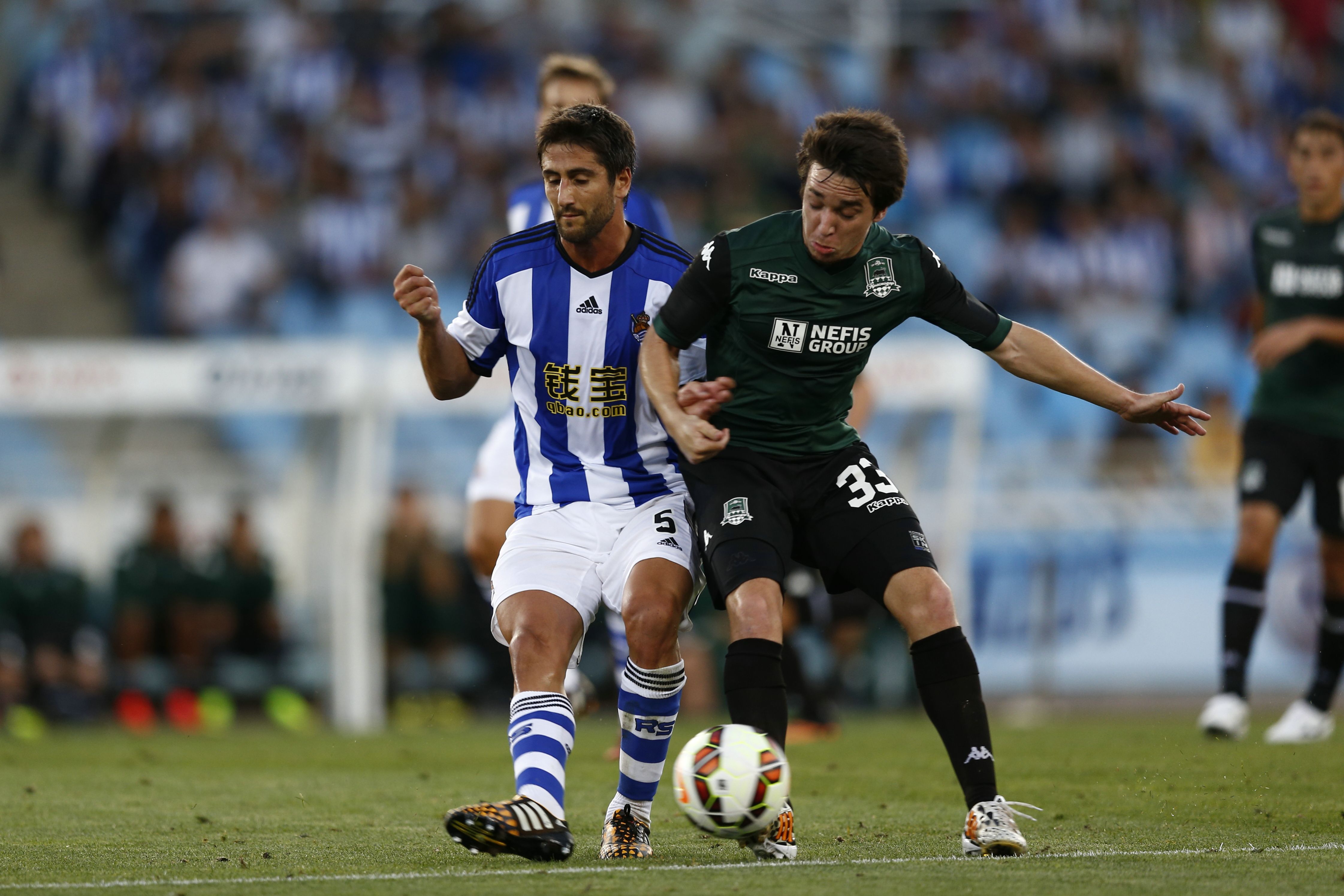 2014.8.22 ヨーロッパリーグプレーオフ第1戦　レアル・ソシエダ 1－0クラスノダール