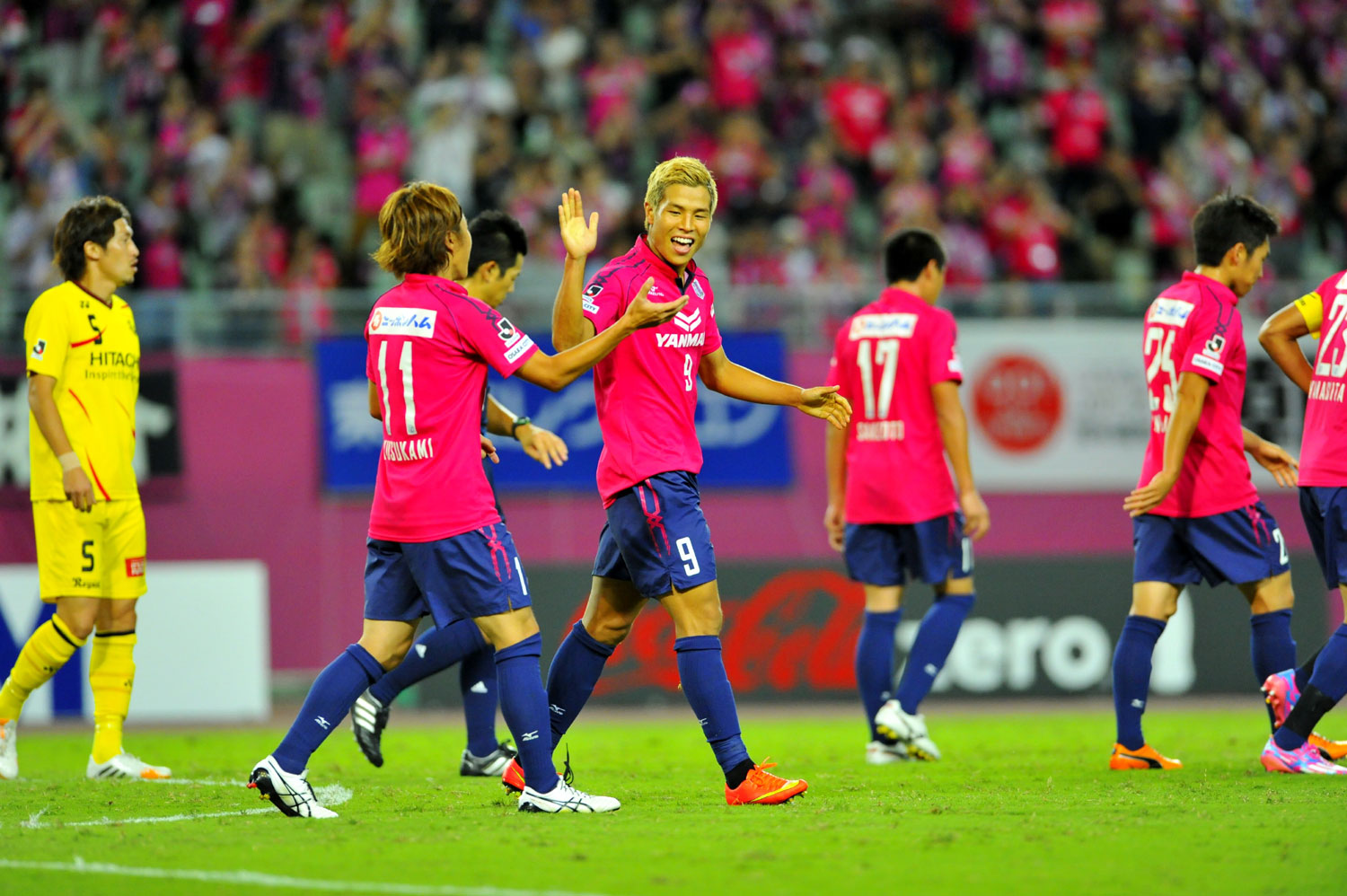 2014.9.13 J1第23節 C大坂 2－0 柏