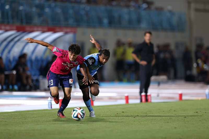 2014.9.7 ヤマザキナビスコカップ準々決勝第2戦 川崎 2－3 C大阪