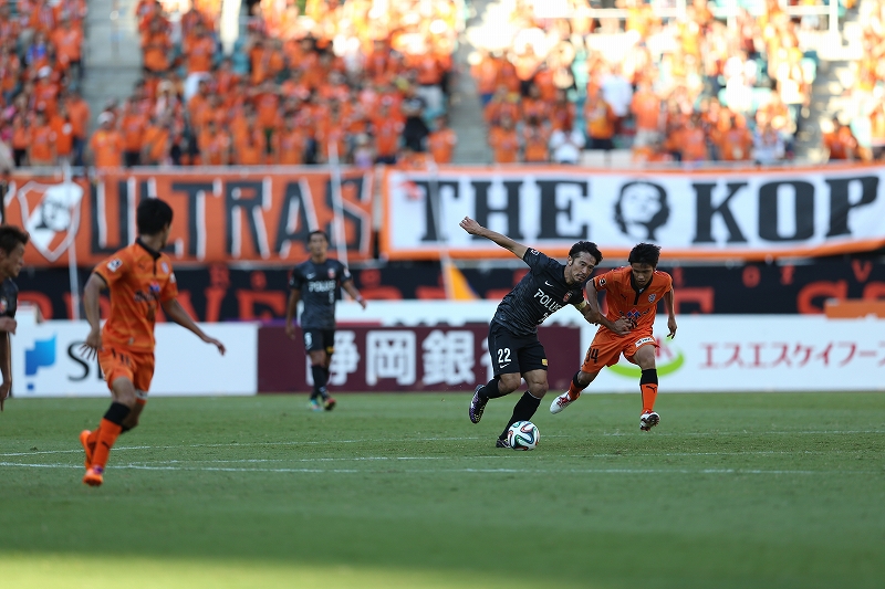 2014.9.13 J1第23節 清水 1－4 浦和