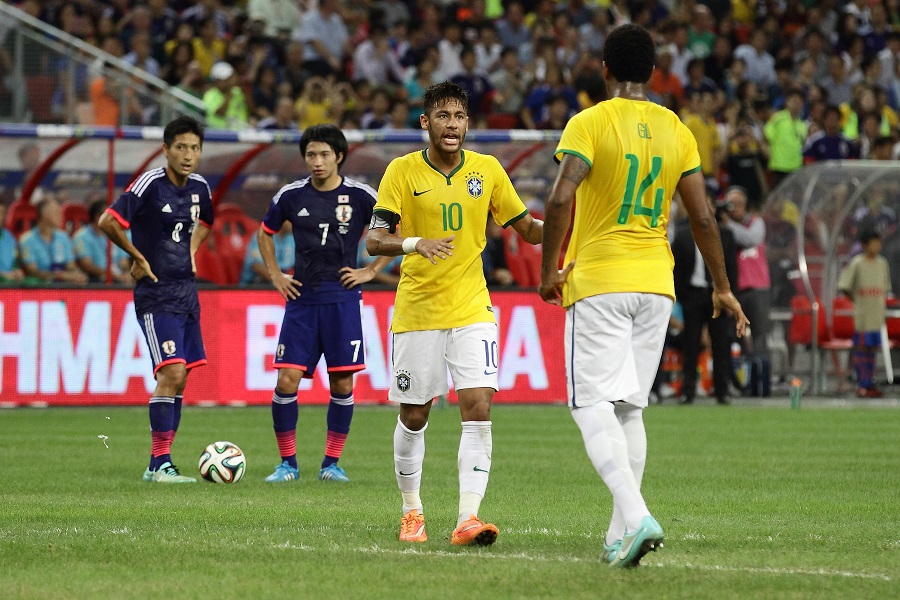 圧巻ネイマール 貫録の4得点で日本沈める ブラジルが完勝 サッカーキング