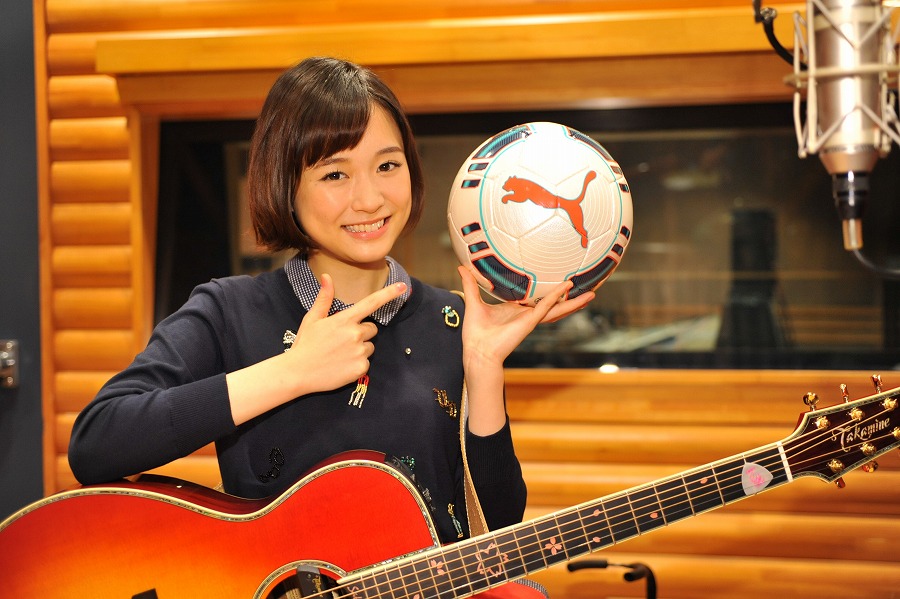 高校サッカー選手権応援歌は18歳の大原櫻子さんが担当 すごくうれしい サッカーキング