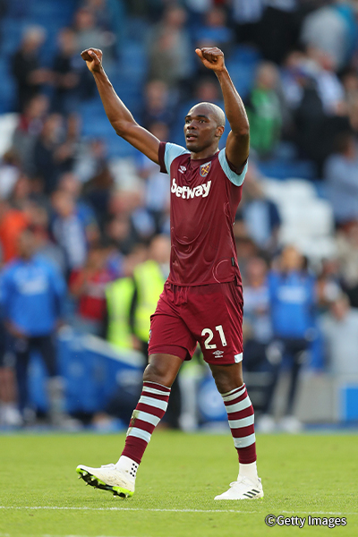 アンジェロ・オグボンナ（ウェストハム）のプロフィール画像