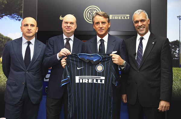 FC Internazionale Unveils New Coach Roberto Mancini