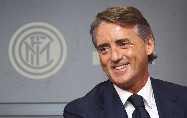FC Internazionale Unveils New Coach Roberto Mancini