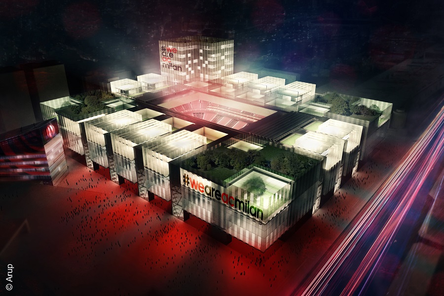 ミラン 4万8000人収容の新スタジアムの建設計画を発表 サッカーキング