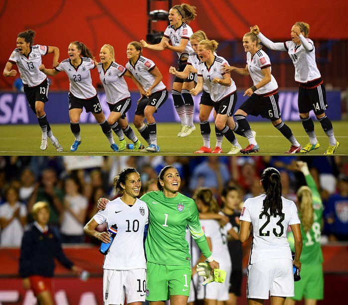 激戦を制したドイツとアメリカが準決勝進出 強豪フランスが敗退 女子w杯準々決勝 サッカーキング