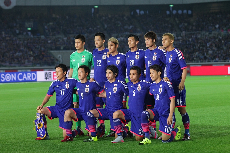 日本代表 シンガポール戦のスタメン発表 左sbは長友に代えて太田でw杯予選初戦へ サッカーキング