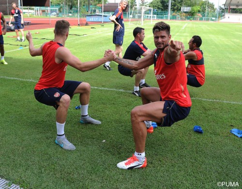 Arsenal Training Session