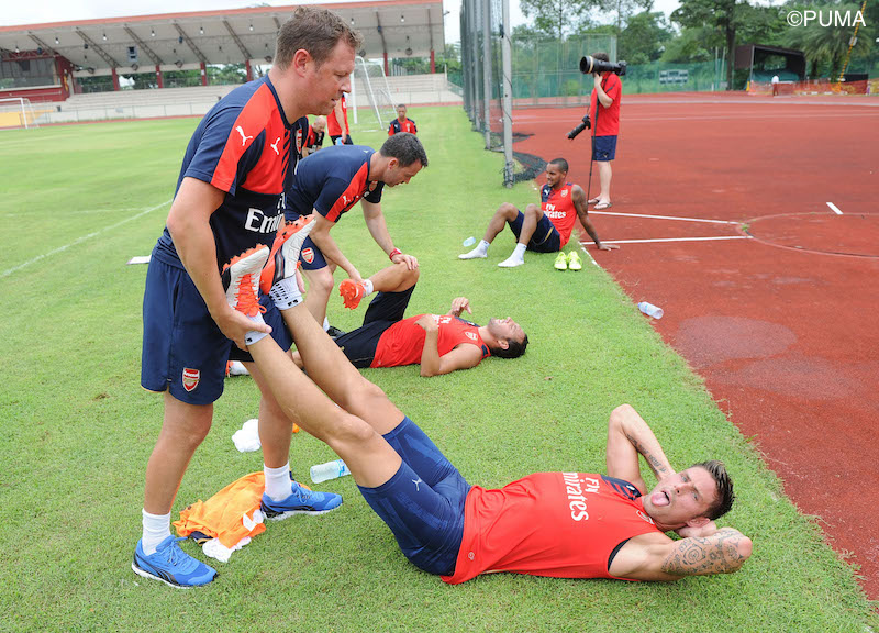Arsenal Training Session