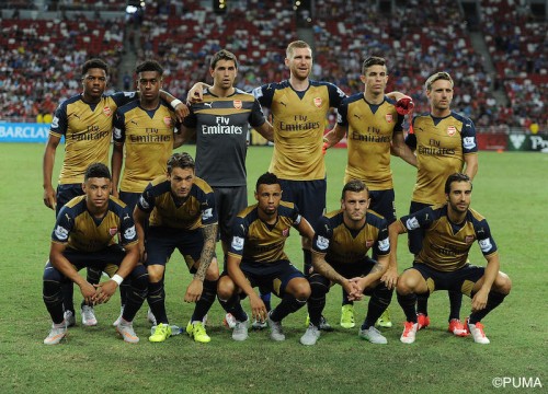 Arsenal v Singapore XI: Barclays Asia Trophy