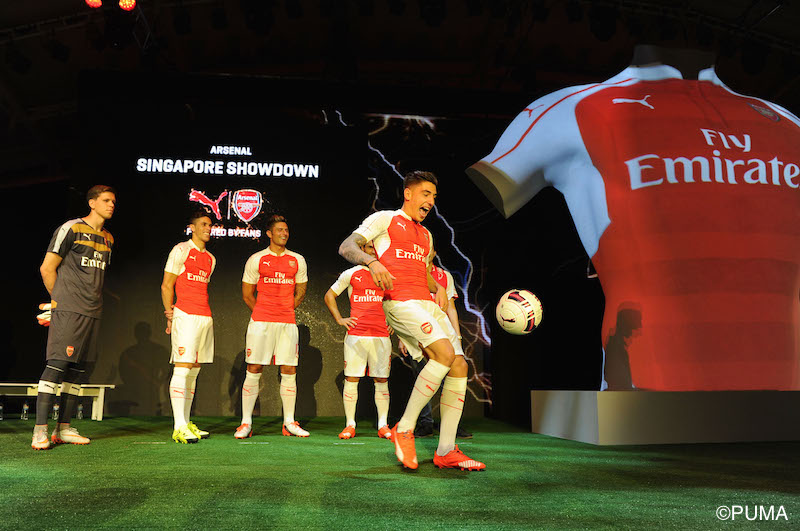 Arsenal in Singapore - Day 2