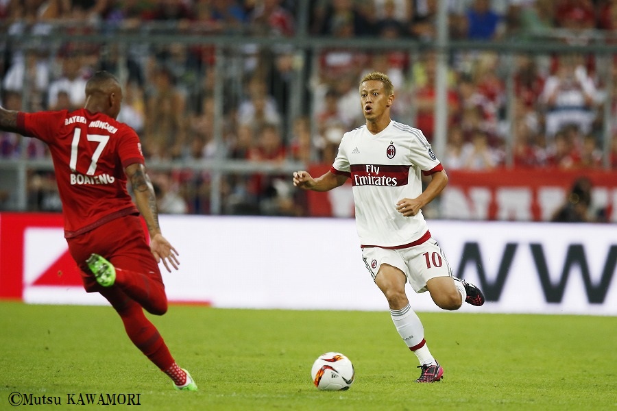 15 8 4 アウディカップ15 バイエルン 3 0 ミラン サッカーキング