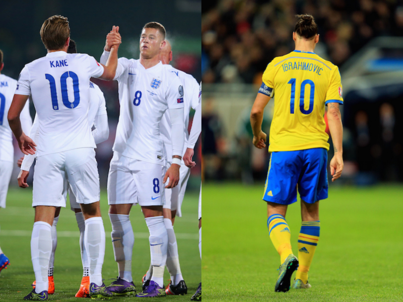 イングランドが全勝 スウェーデンは快勝もプレーオフへ ユーロ16予選 サッカーキング
