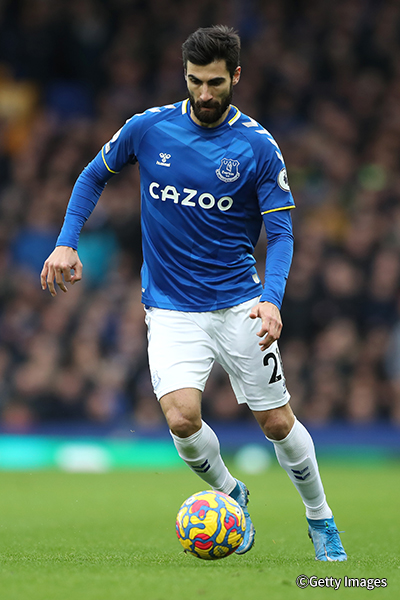 アンドレ・ゴメス（エヴァートン）のプロフィール画像