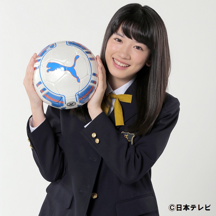 登竜門 高校サッカー選手権応援マネ 永野芽郁に決定 笑顔を絶やさずサポートを サッカーキング