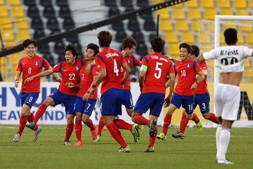 ハイライト動画 韓国がムン チャンジンの一撃でヨルダンを下して4強入り リオ五輪最終予選 サッカーキング