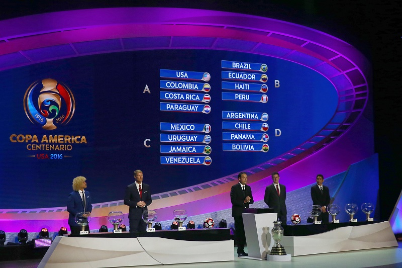 コパ アメリカ16の組合せ決定 前回王者チリとアルゼンチンが同組に サッカーキング