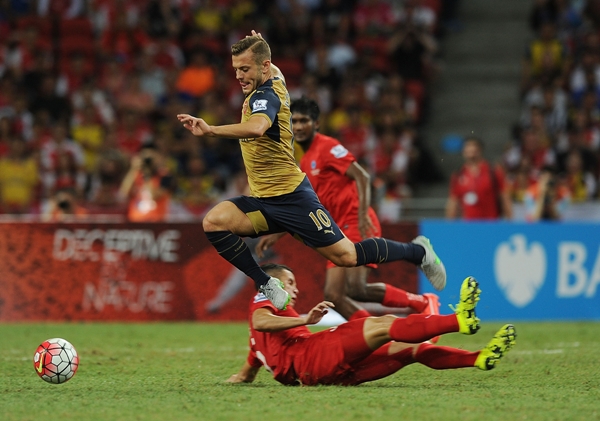 Arsenal v Singapore XI: Barclays Asia Trophy