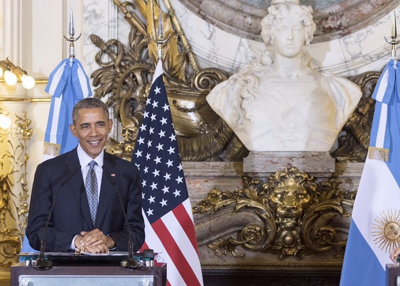 US President Obama in Argentina