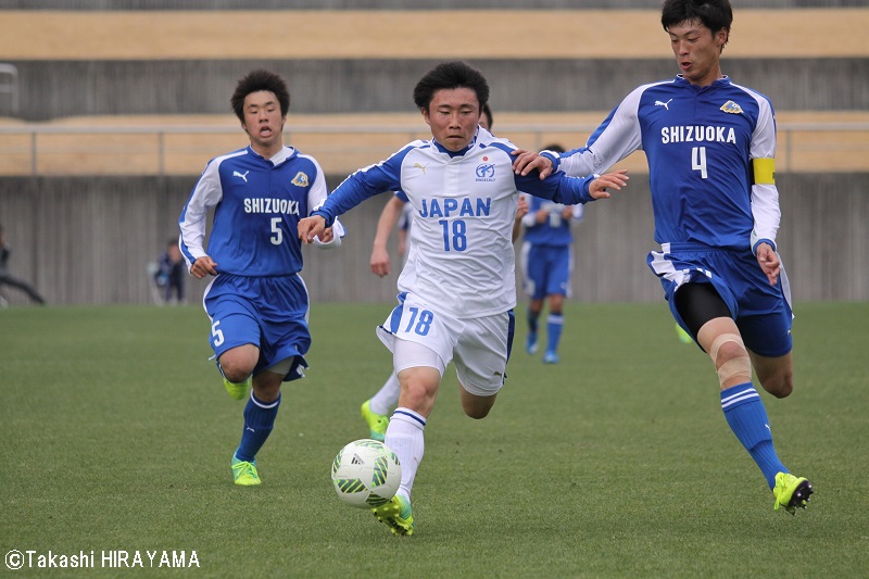 16 3 6 第31回静岡県ヤングサッカーフェスティバル 日本高校選抜 4 0 静岡県ユース選抜 サッカーキング