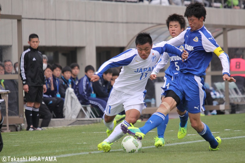 16 3 6 第31回静岡県ヤングサッカーフェスティバル 日本高校選抜 4 0 静岡県ユース選抜 サッカーキング