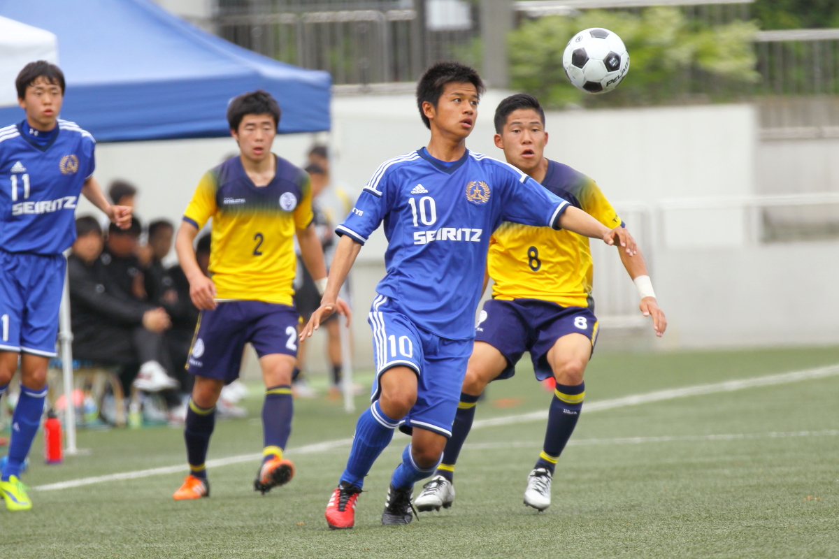 写真ギャラリー 16 4 23 平成28年度 関東高校サッカー大会 東京都予選 関東第一 0 2 成立学園 サッカーキング