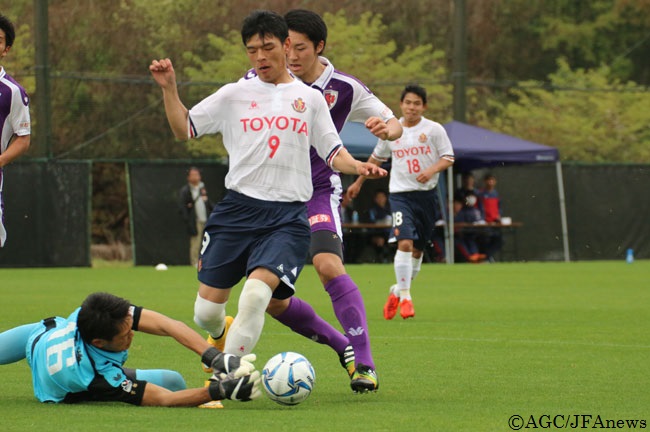 名古屋U18が京都U－18に5発快勝…地震の影響で2試合が中止に／高円宮杯プレミアリーグWEST第2節