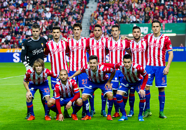 Sporting Gijon v Malaga CF - La Liga