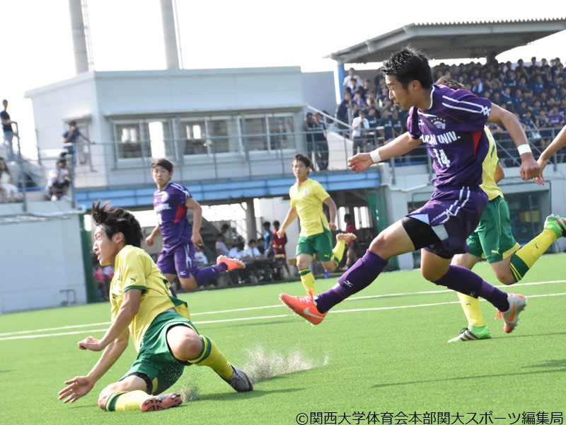 関西大、京都学園大を下して4回戦突破…リーグ首位阪南大との準々決勝へ