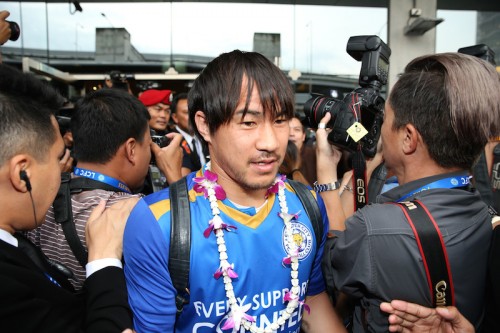 Leicester City Arrive in Bangkok for the Post-Season Tour