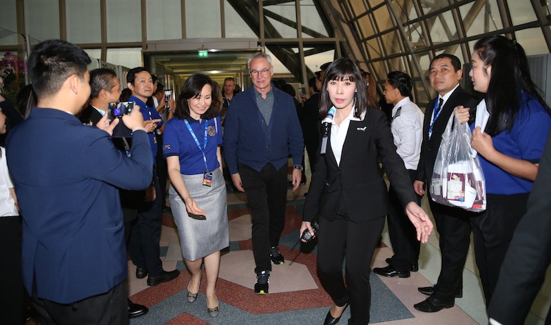 Leicester City Arrive in Bangkok for the Post-Season Tour