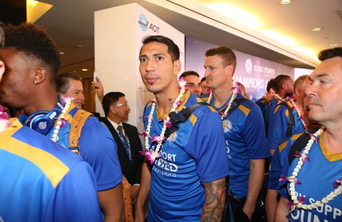 Leicester City Arrive in Bangkok for the Post-Season Tour