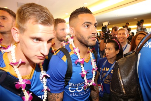 Leicester City Arrive in Bangkok for the Post-Season Tour