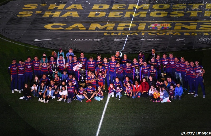 FC Barcelona Trophy Celebration Parade