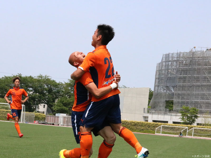 法政大、終了間際の2失点で日体大に逆転負け…ディサロの先制点実らず3位に後退