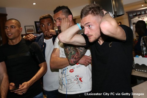 'Jamie Vardy's Having a Party' - Leicester City Players Gather at Jamie Vardy's House to Watch Title Rivals