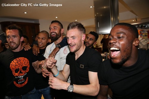 'Jamie Vardy's Having a Party' - Leicester City Players Gather at Jamie Vardy's House to Watch Title Rivals