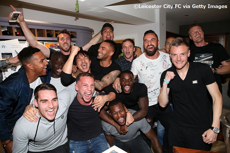 'Jamie Vardy's Having a Party' - Leicester City Players Gather at Jamie Vardy's House to Watch Title Rivals