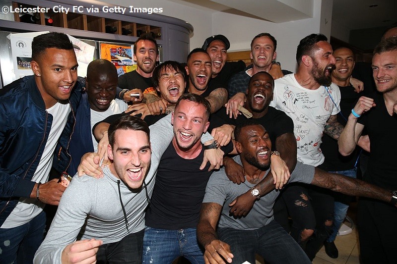 'Jamie Vardy's Having a Party' - Leicester City Players Gather at Jamie Vardy's House to Watch Title Rivals