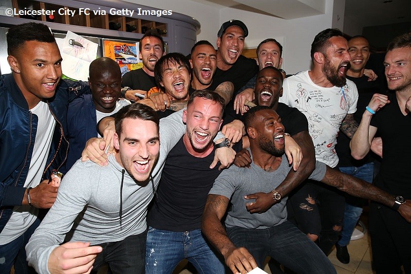 'Jamie Vardy's Having a Party' - Leicester City Players Gather at Jamie Vardy's House to Watch Title Rivals