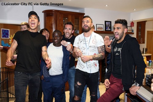 'Jamie Vardy's Having a Party' - Leicester City Players Gather at Jamie Vardy's House to Watch Title Rivals