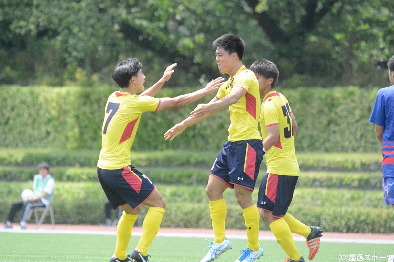 メンバー入れ替えが奏功…慶應大、田中健太らの得点で順天堂大に逆転勝利