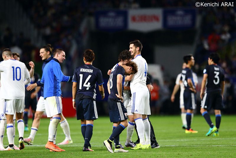 写真ギャラリー 16 6 7 清武の先制弾もボスニアに逆転負け 日本はキリンカップ準優勝 76枚 サッカーキング