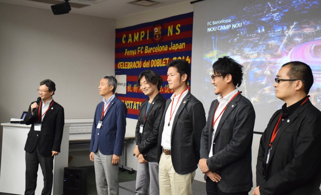 世界を相手にしたコンペを勝ち抜き新カンプ・ノウのデザインを行うプロジェクトメンバー