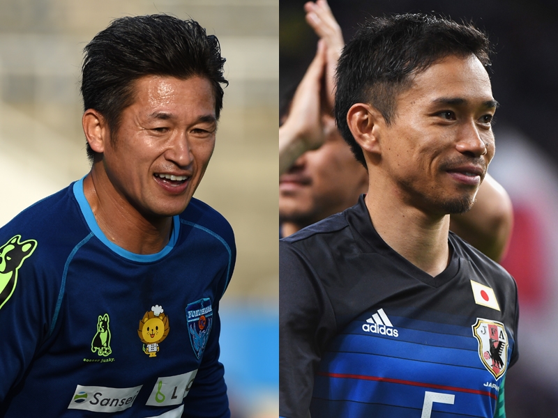 三浦知良、長友佑都